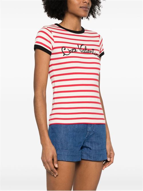 Striped T-shirt VALENTINO | 6B3MG24P961AS0