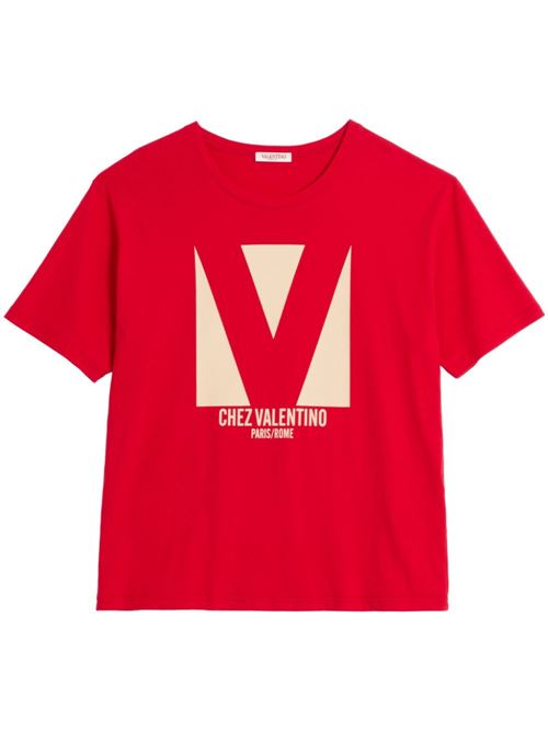 Chez Valentino t-shirt VALENTINO | 6V3MG16PAQ9157