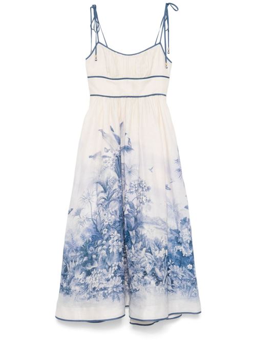 Wyle Picnic Midi Dress ZIMMERMANN | 1837DRS251BLPLM