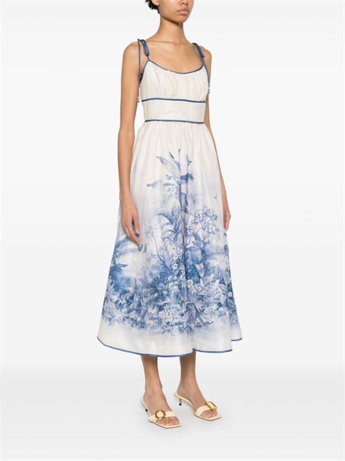 Wyle Picnic Midi Dress ZIMMERMANN | 1837DRS251BLPLM