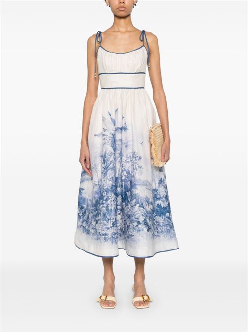 Wyle Picnic Midi Dress ZIMMERMANN | 1837DRS251BLPLM