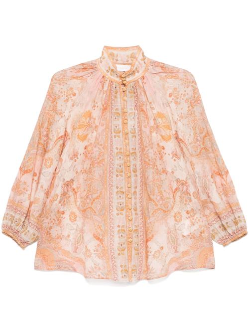 Blusa Billow ZIMMERMANN | 2446TRS252CRMPNKMUL