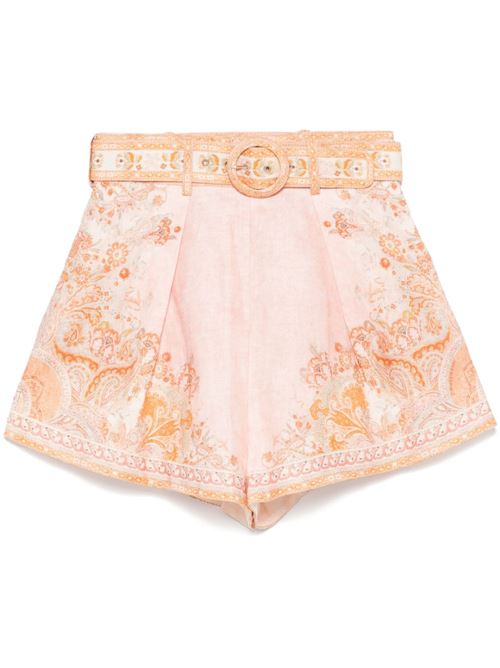 Acacia Shorts ZIMMERMANN | 2645ARS252CRMPNKMUL