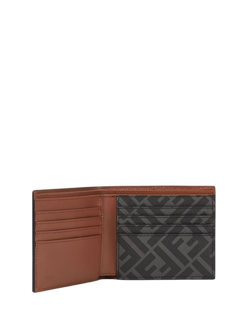 Squared Bi-fold Wallet FENDI | 7M0356AFF2F1SCD