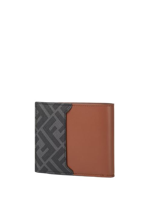 Squared Bi-fold Wallet FENDI | 7M0356AFF2F1SCD