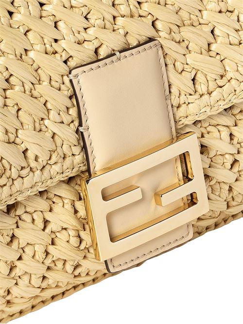 Medium crochet Baguette bag FENDI | 8BR600AV26F1PIY