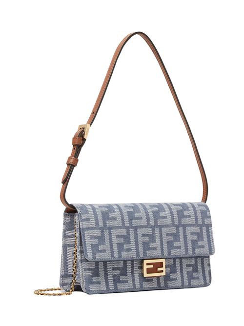 Borsa Baguette wallet on chain FENDI | 8M0498AUT4F1SXQ