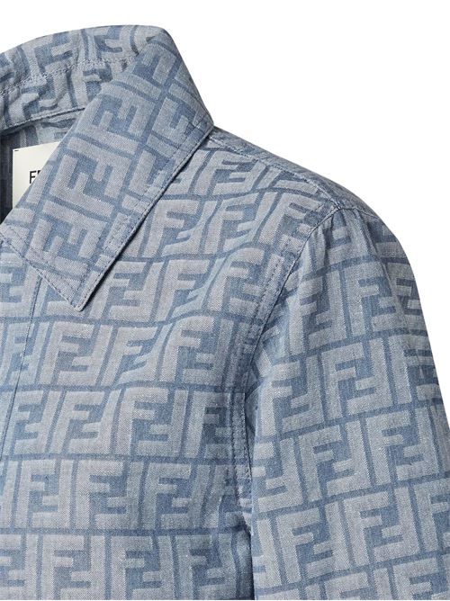 Chambray jacket FENDI | FLF790ASMFF1SAT