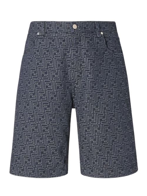 Denim shorts FENDI | FLP369AUX4F0BUZ