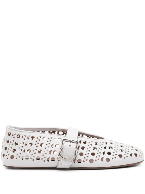 Perforated ballerina ALAIA | AA3A029CK216020