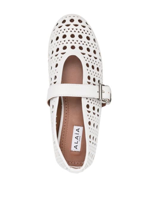 Perforated ballerina ALAIA | AA3A029CK216020
