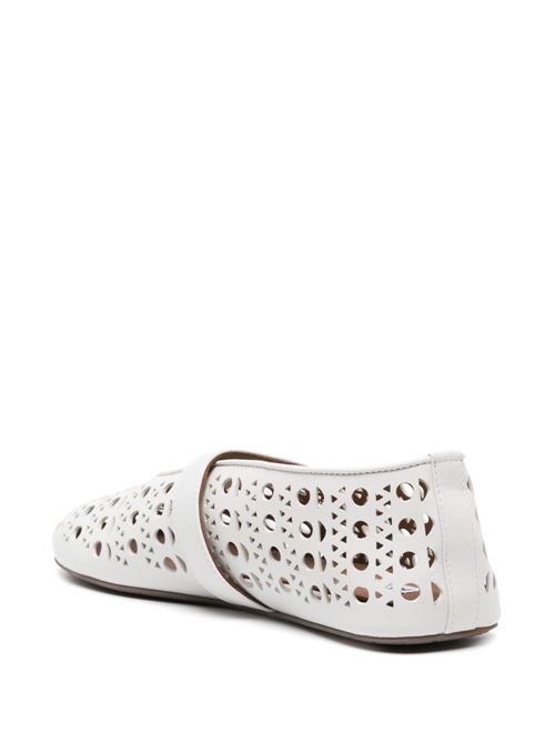 Perforated ballerina ALAIA | AA3A029CK216020