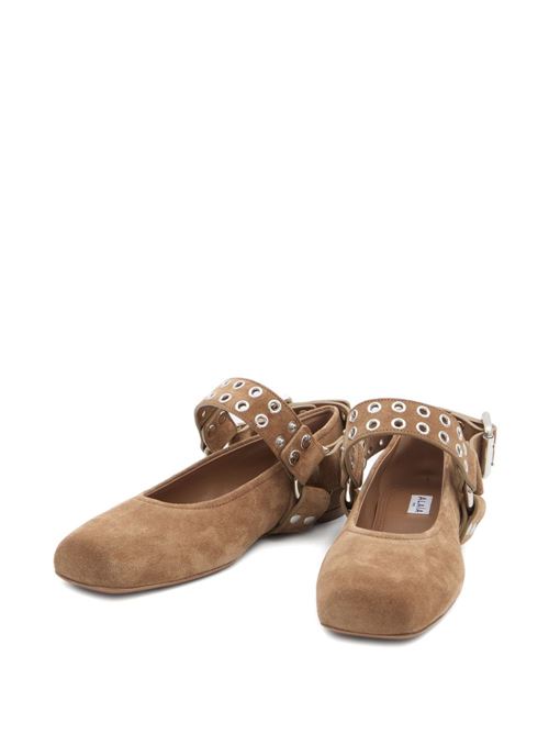 Ballerina flat biker ALAIA | AA3A041CK177731