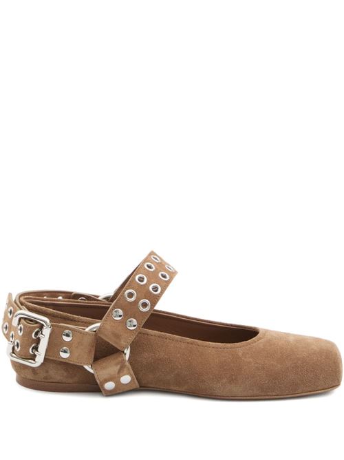 Ballerina flat biker ALAIA | AA3A041CK177731