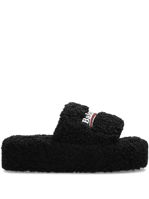 Slide Furry Platform BALENCIAGA | 762826W14C21096