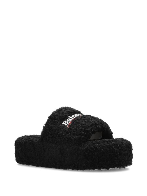 Slide Furry Platform BALENCIAGA | 762826W14C21096
