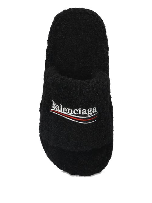 Slide Furry Platform BALENCIAGA | 762826W14C21096