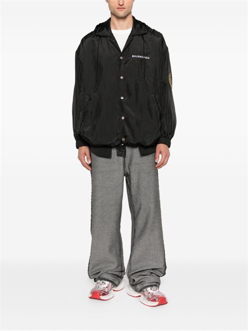 Giacca in nylon con logo BALENCIAGA | 839071TSO351000