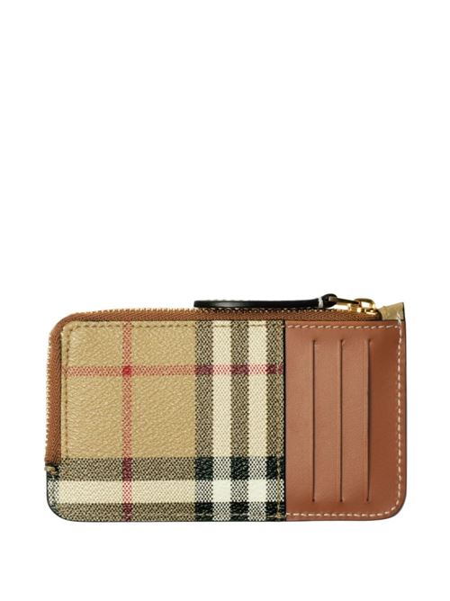 Checked credit card holder BURBERRY | 8109804A9534