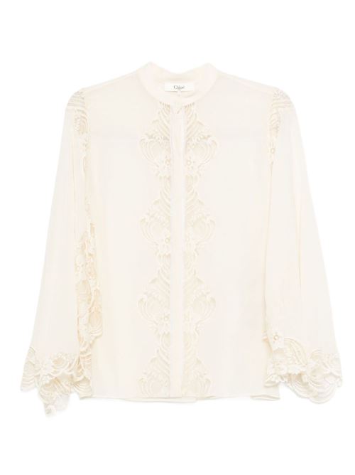 Blusa con pizzo CHLOE' | CH25AHT33117114