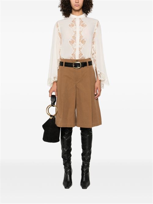 Blusa con pizzo CHLOE' | CH25AHT33117114