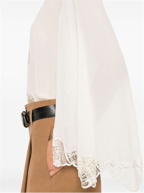 Blusa con pizzo CHLOE' | CH25AHT33117114