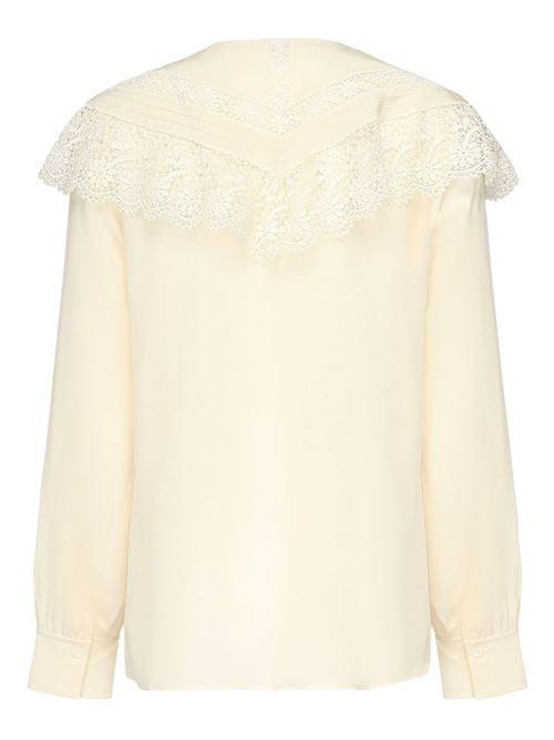 Camicia con pizzo CHLOE' | CH25AHT56077114