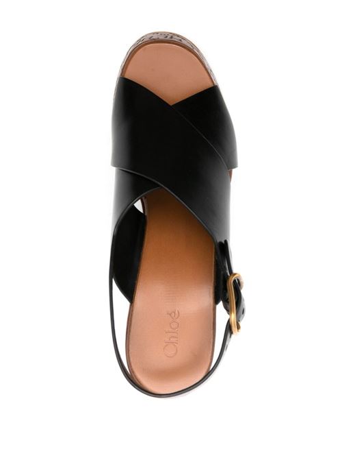 Maxime Wedge Sandal CHLOE' | CHC24A02YLU001
