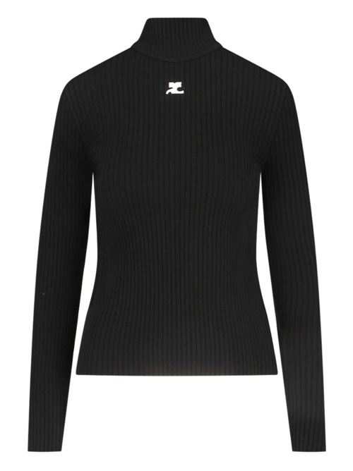 Maglia a coste Reedition COURRÈGES | PERMPU022FI00019999