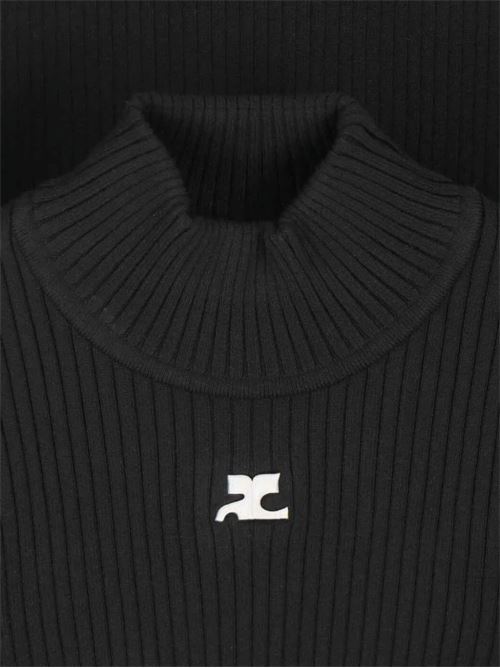 Maglia a coste Reedition COURRÈGES | PERMPU022FI00019999