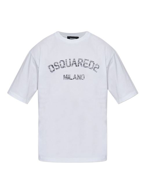 T-shirt in cotone DSQUARED | S74GD1476D20020961