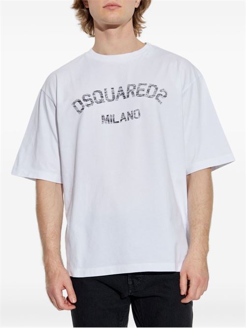Cotton T-shirt DSQUARED | S74GD1476D20020961