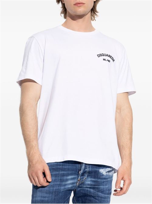 Cotton T-shirt DSQUARED | S74GD1477D20020961