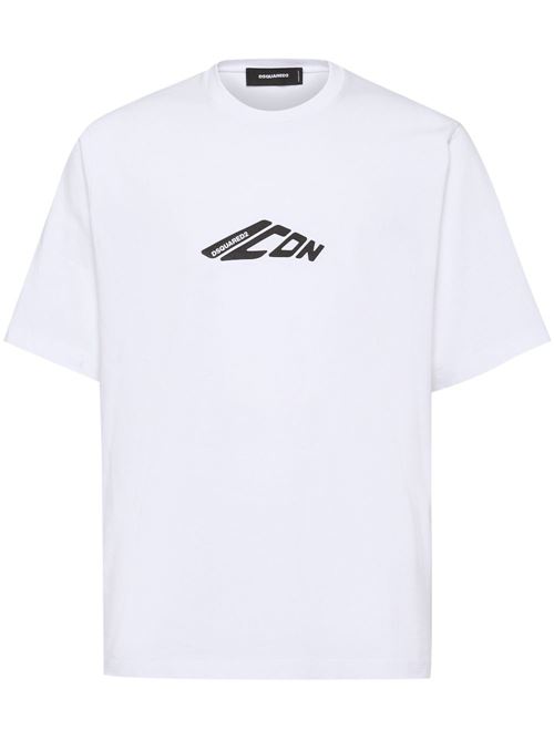 Cotton T-shirt DSQUARED | S79GC0096D20033100
