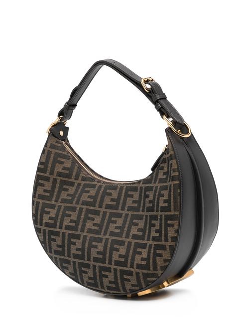 Borsa Hobo Fendigraphy small FENDI | 8BR798ALP3F1I02