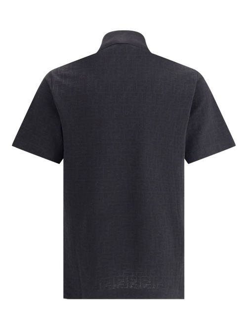 Polo Shirt with FF Motif FENDI | FAF717AR5GF0GME