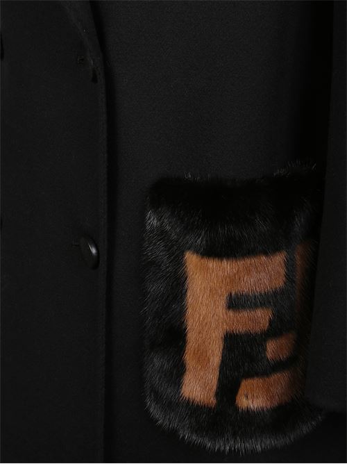 Cappotto in lana FENDI | FF8948W1DF0GME