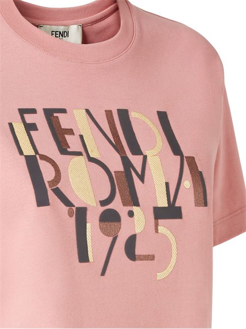 Fendi Roma 1926 T-shirt FENDI | FS7254AVF9F1T6N