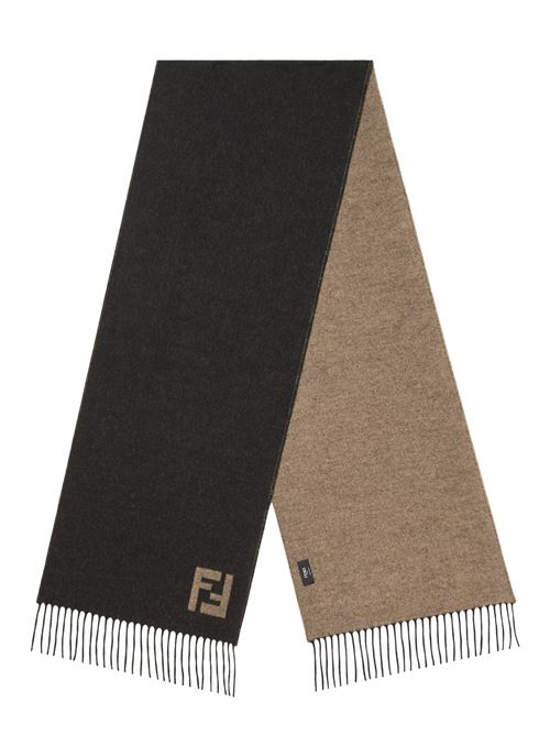 Sciarpa con frange FENDI | FXS734AYBFF1TTF