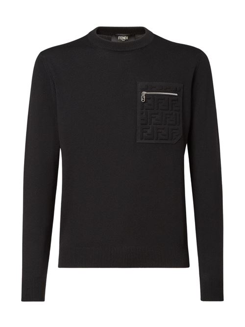 Wool sweater FENDI | FZE035ATMOF0QA1