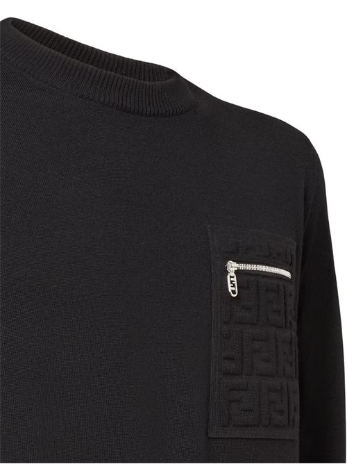 Pullover in lana FENDI | FZE035ATMOF0QA1