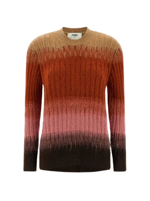 Vanisé knit sweater FENDI | FZXE17AYLTF1TIN