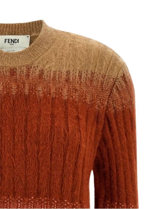 Vanisé knit sweater FENDI | FZXE17AYLTF1TIN