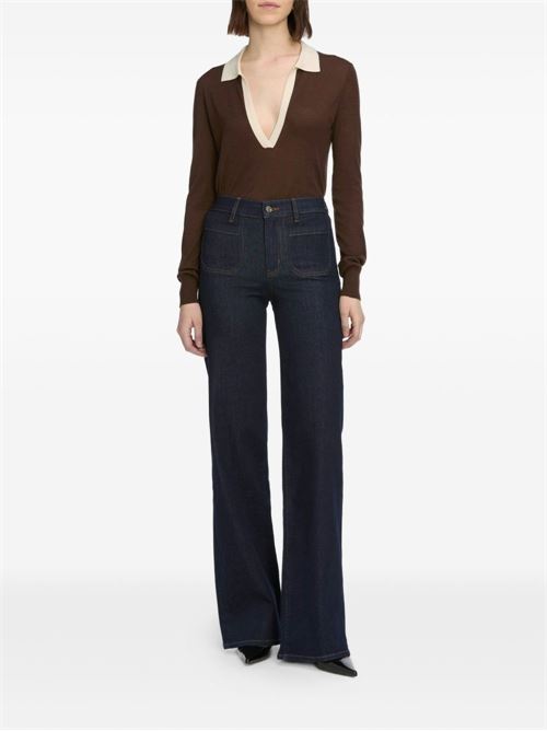 Le Slim Palazzo Long Modernist jeans FRAME | LSPIPL814RINS