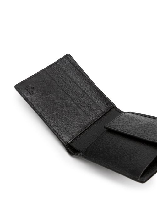 Portafoglio in pelle con logo GUCCI | 428725DJ20T1000