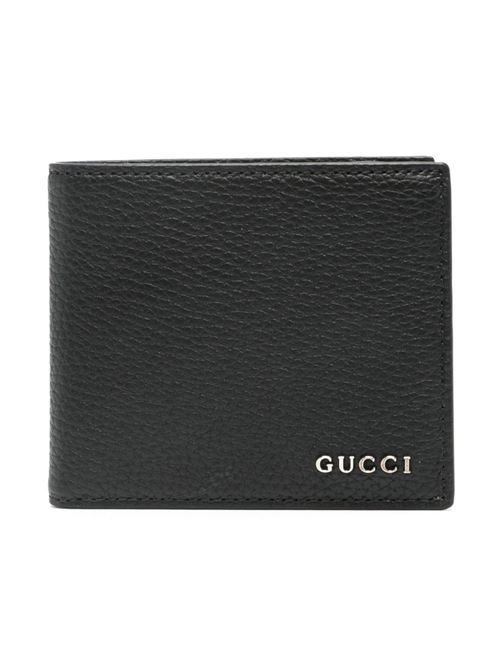 Portafoglio bifold  con logo GUCCI | 771148AABXM1000