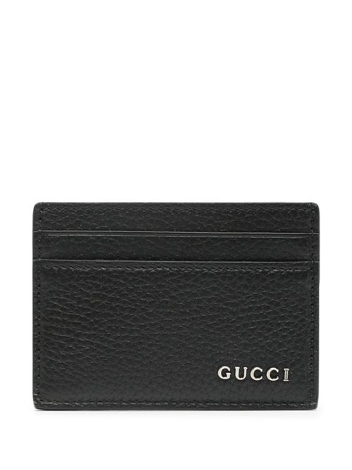 Portacarte con logo GUCCI | 771157AABXM1000