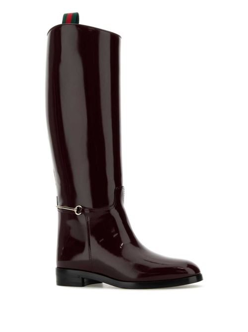 Stivale con Morsetto slim GUCCI | 805312AADZD6233