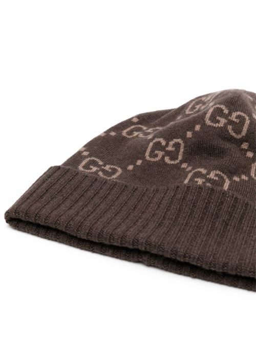Cappello in cashmere GG GUCCI | 8113924GABX2579