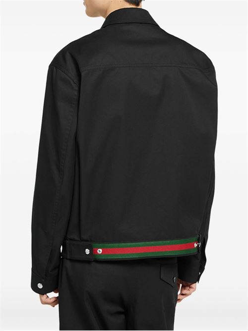Giacca in twill di cotone GUCCI | 827503ZAQH51000